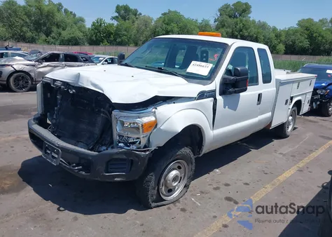 2014 Ford F250 Xl from USA, damaged, VIN 1FD7X2B68EEA55695